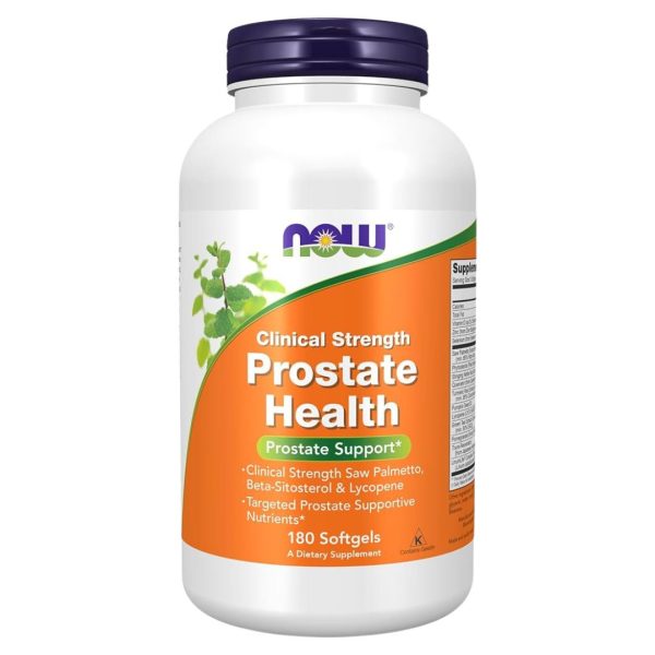 NOW Foods, Clinical Strength Prostate Health, 180 Softgels