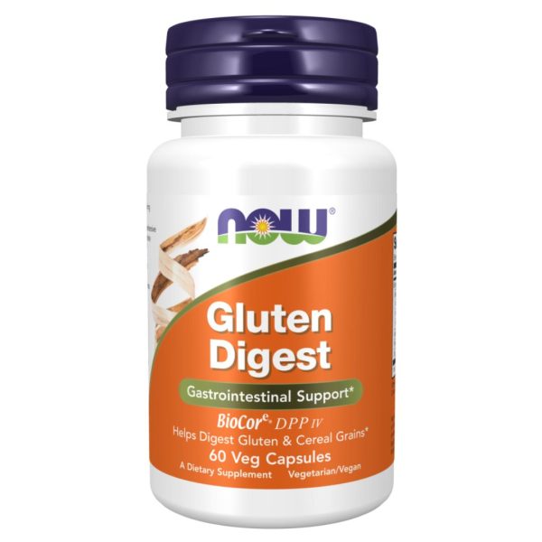 NOW Foods, Gluten Digest, 60 Veg Capsules