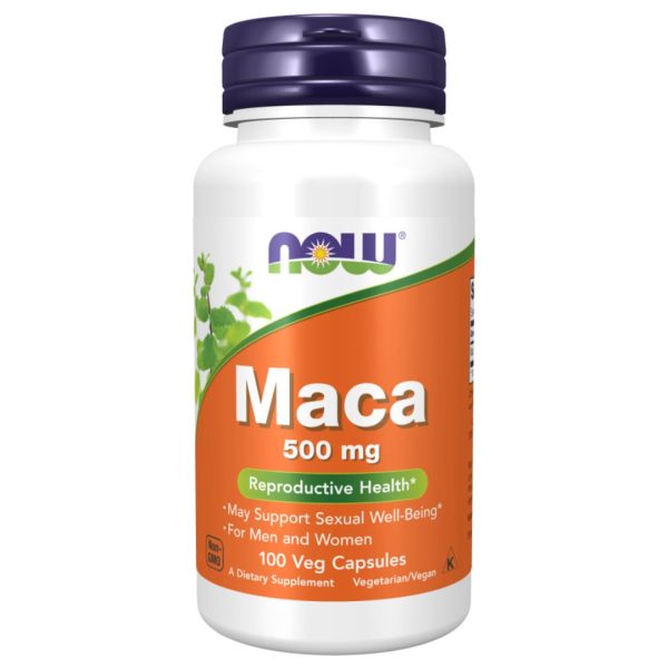 NOW Foods, Maca, 500 mg, 100 Veg Capsules