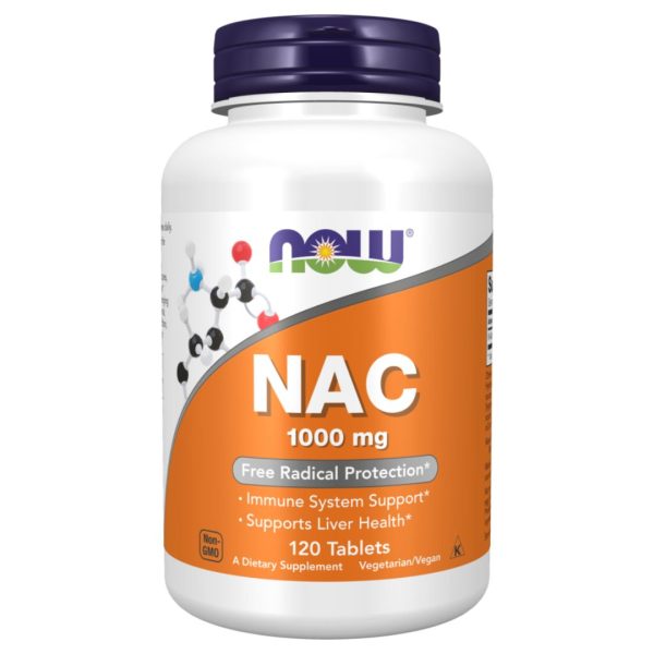 NOW Foods, NAC, 1,000 mg, 120 Tablets