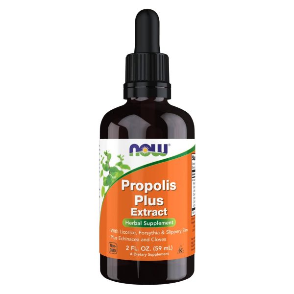 NOW Foods, Propolis Plus Extract, 2 fl oz (59 ml)