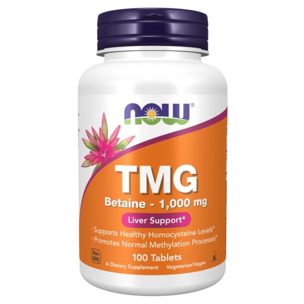 NOW Foods, TMG, 1,000 mg, 100 Tablets