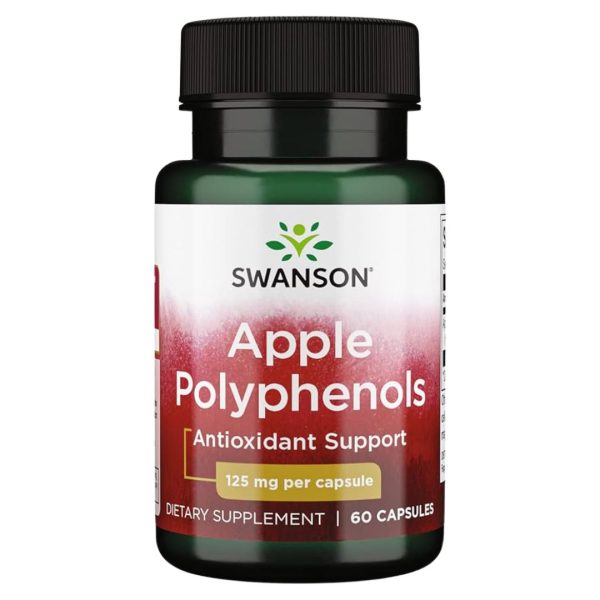 Swanson, Apple Polyphenols, 125 mg, 60 Capsules