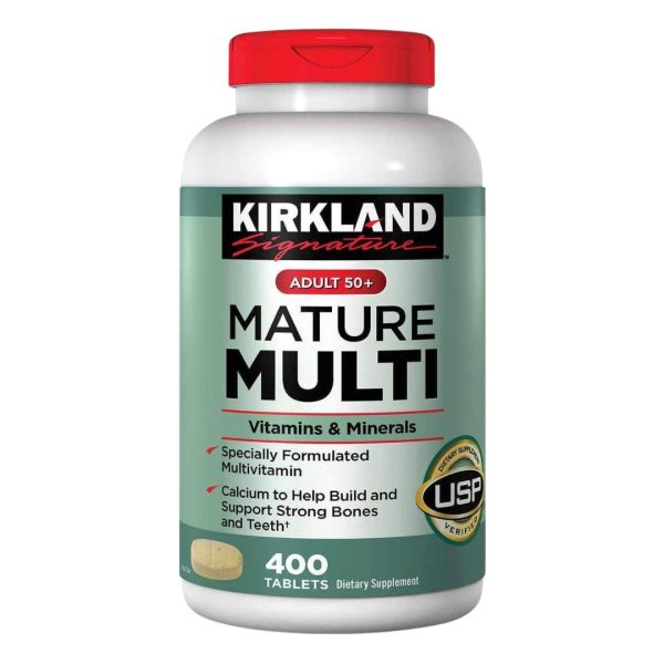 Kirkland Mature Multi Vitamins and Minerals – 400 Tablets