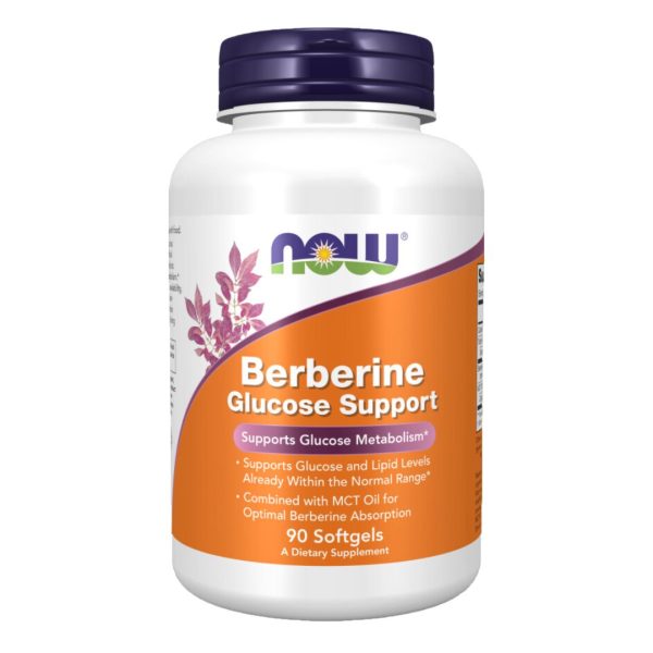 NOW Foods, Berberine Glucose Support, 90 Softgels