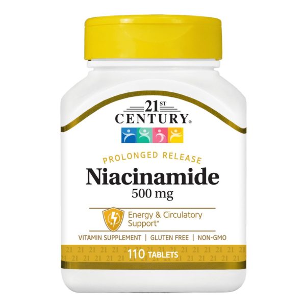 21st Century Niacinamide (500 mg) – 110 tablets