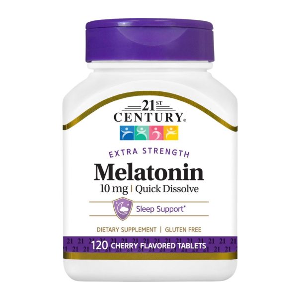 21st Century Quick Dissolve Melatonin (10 mg) – 120 tablets