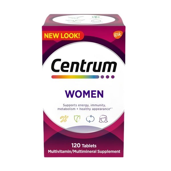 Centrum Multivitamin Women (New Look) – 120 tablets