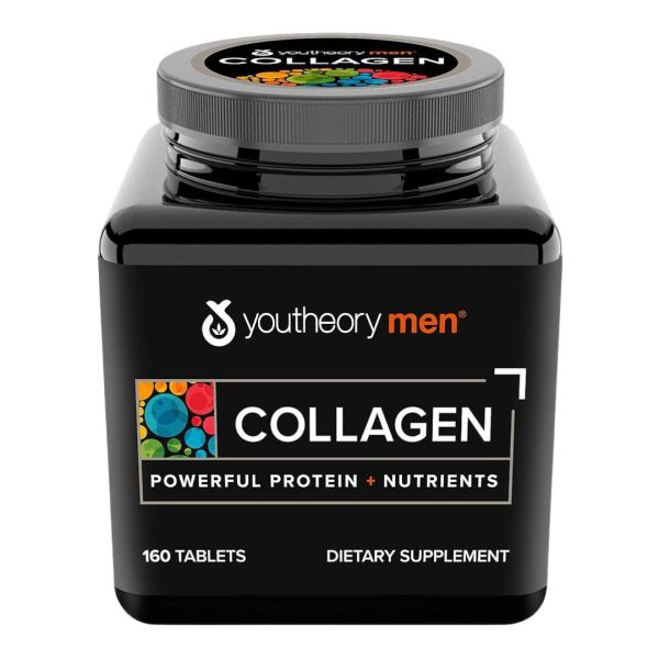 Youtheory, Men’s Collagen, 160 Tablets