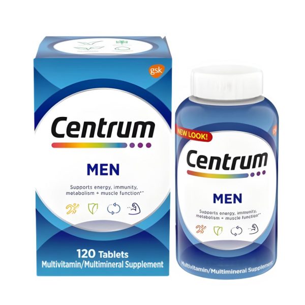 Centrum Multivitamin Men (New Look) – 120 tablets