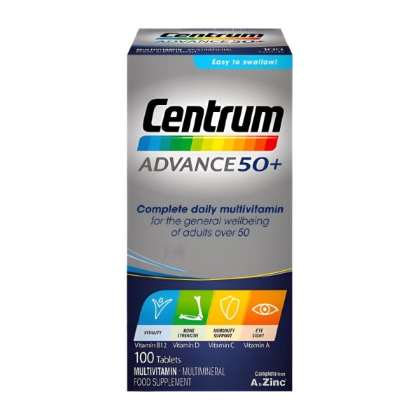 Centrum Advance Multivitamin A to Zinc – 100 tablets