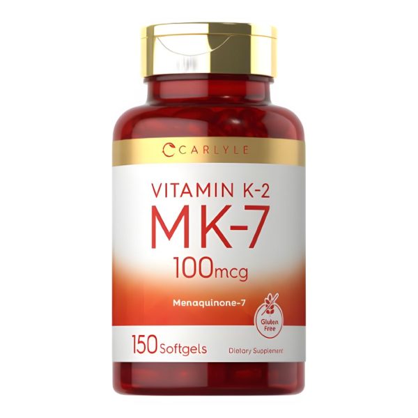 Carlyle Vitamin K2 MK-7 (100 mcg) – 150 softgels