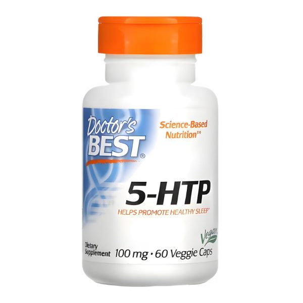 Doctor’s Best, 5-HTP, 100 mg, 60 Veggie Caps