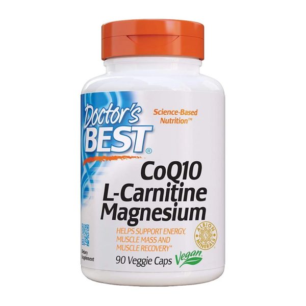 Doctor’s Best, CoQ10 L-Carnitine Magnesium, 90 Veggie Caps