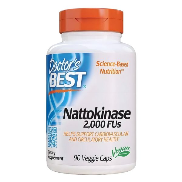 Doctor’s Best, Nattokinase, 2,000 FUs, 90 Veggie Caps