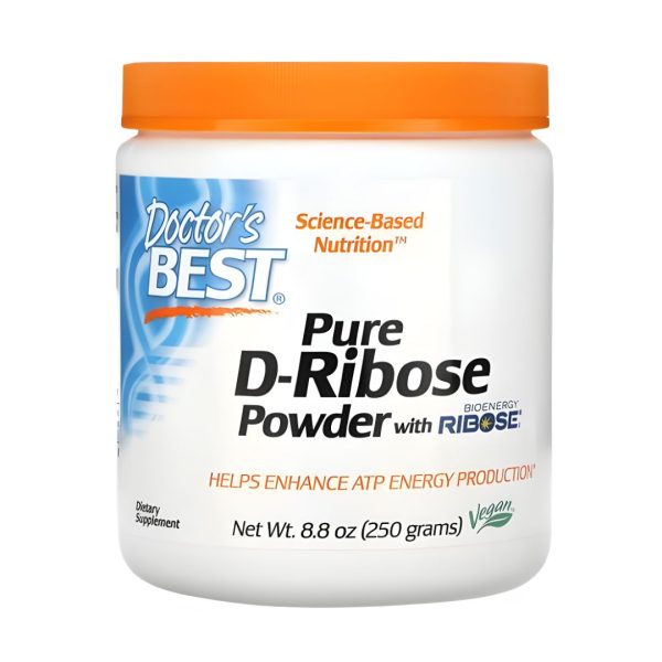 Doctor’s Best, Pure D-Ribose Powder, 8.8 oz (250 g)