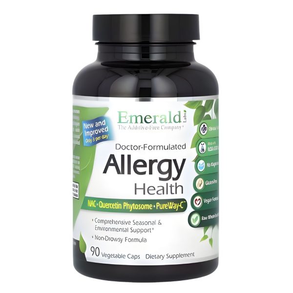 Emerald Laboratories, Doctor-Formulated Allergy Health, 90 Vegetable Caps