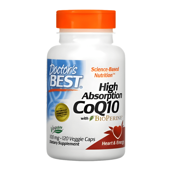 Doctor’s Best, High Absorption CoQ10 with BioPerine, 100 mg, 60 Softgels