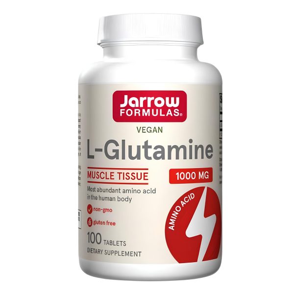 Jarrow Formulas, L-Glutamine, 1,000 mg, 100 Tablets