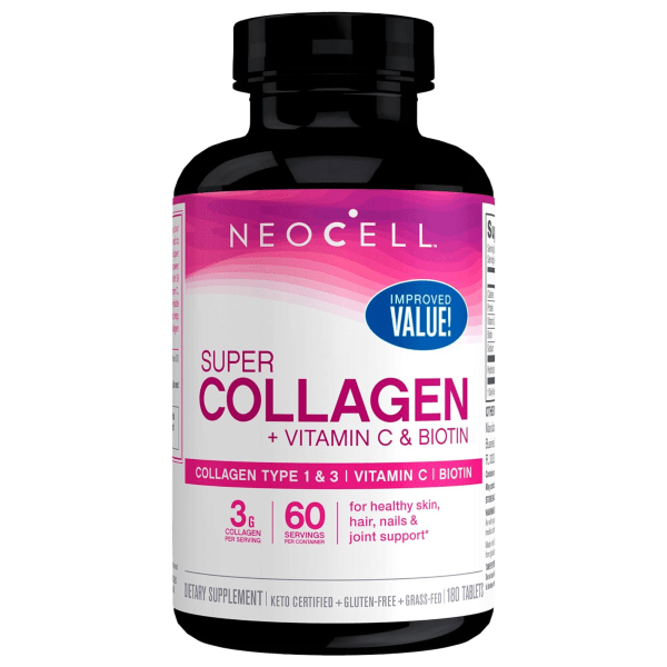 NeoCell, Super Collagen, + Vitamin C & Biotin, 180 Tablets