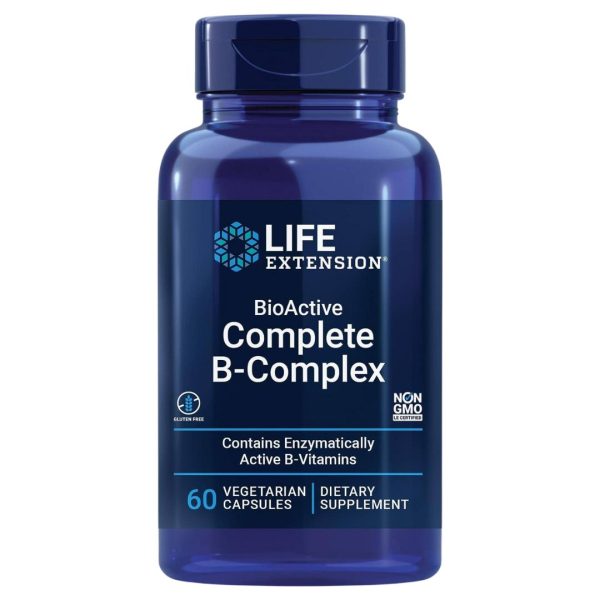 Life Extension, BioActive Complete B-Complex, 60 Vegetarian Capsules