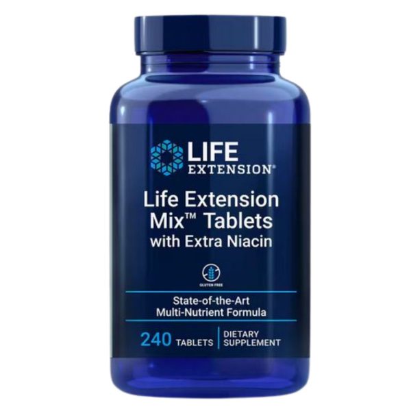 Life Extension, Life Extension Mix Tablets with Extra Niacin, 240 Tablets