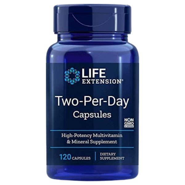 Life Extension, Two-Per-Day Multivitamin, 120 Tablets