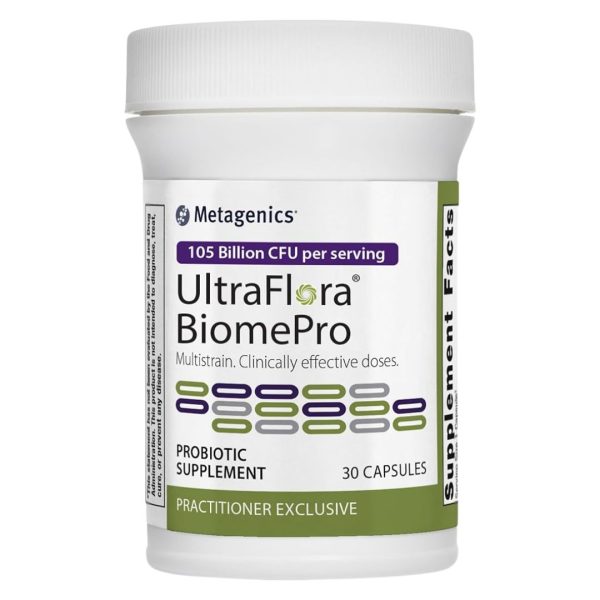 Metagenics, UltraFlora BiomePro, 30 Capsules