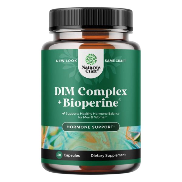 Natures Craft, DIM, Complex + Bioperine, 60 Capsules