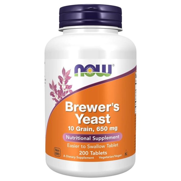 NOW Foods, Brewer’s Yeast, 200 Tablets