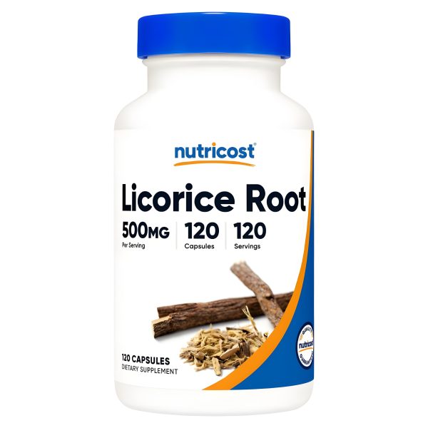 Nutricost, Licorice Root, 500 mg, 120 Capsules