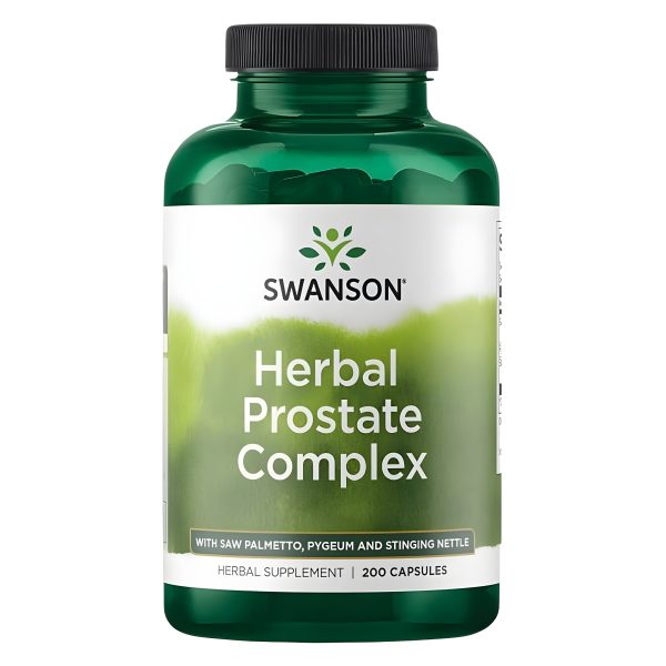 Swanson, Herbal Prostate Complex with Saw Palmetto, Pygeum and Stinging Nettle, 200 Capsules