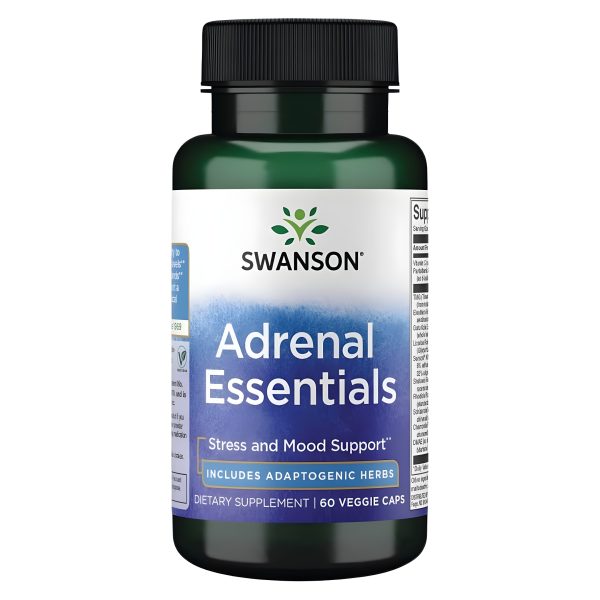 Swanson, Adrenal Essentials, 60 Veggie Caps