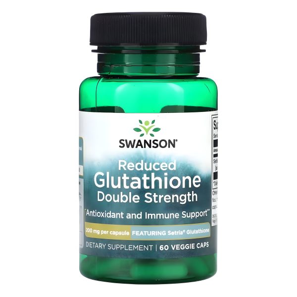 Swanson, Reduced Glutathione Double Strength, 60 Veggie Caps