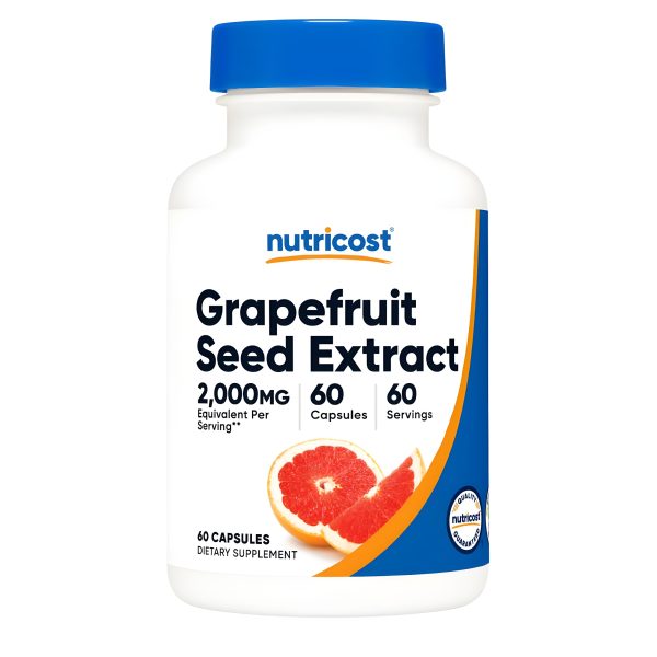 Nutricost, Grapefruit Seed Extract, 2,000 mg, 60 Capsules