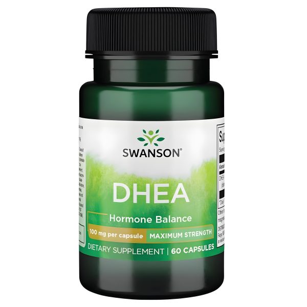 Swanson, DHEA, 100 mg, 60 Capsules