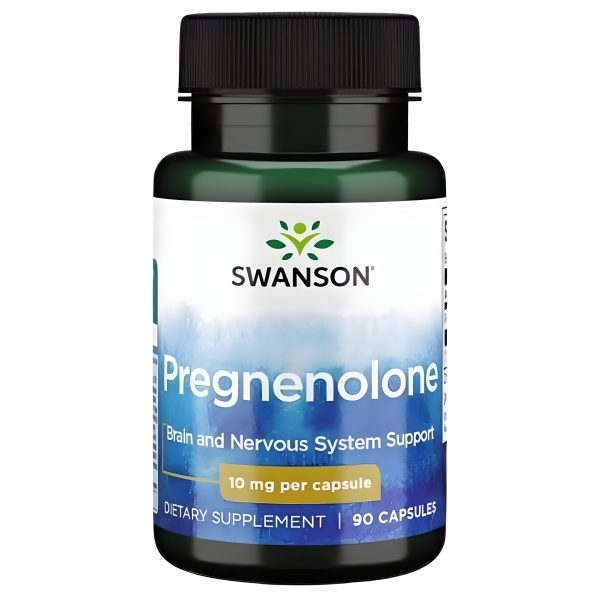 Swanson, Pregnenolone, 10 mg, 90 Capsules