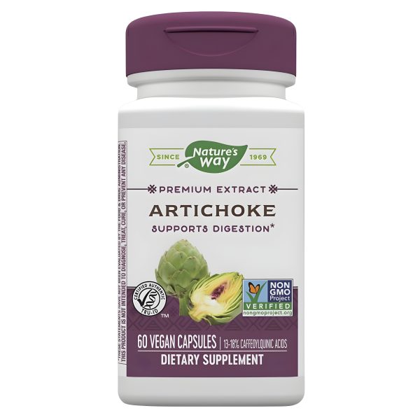 Nature’s Way, Artichoke, Premium Extract, 60 Vegan Capsules