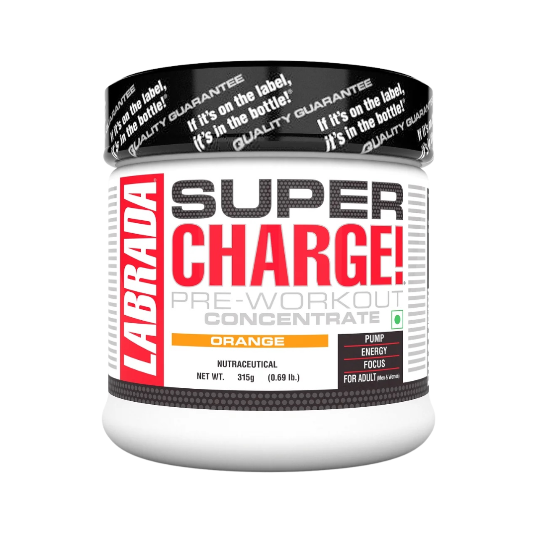 Labrada Super Charge Pre-workout Concentrate 315 G – Orange