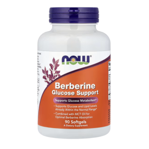 NOW Foods Berberine Glucose Support 90 Softgels