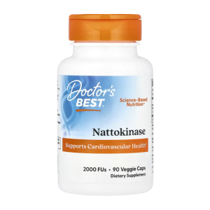 Doctor's Best Nattokinase 2000 FU 90 Veggie Caps
