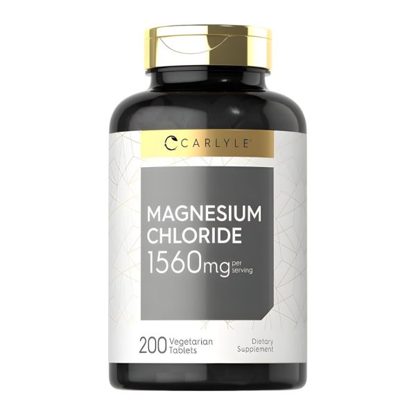 Carlyle Magnesium Chloride (1,560 mg) – 200 vegetarian tablets