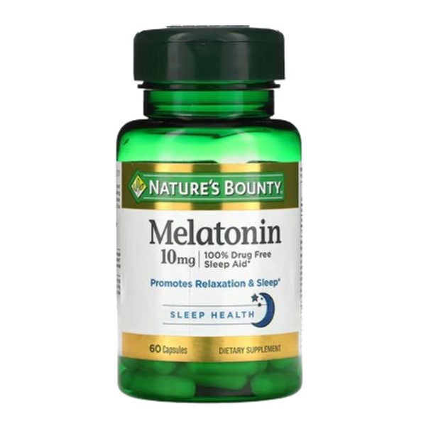 Nature’s Bounty, Melatonin, 10 mg, 60 Capsules