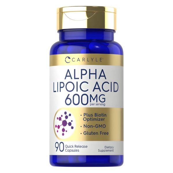 Carlyle Alpha Lipoic Acid (600 mg) – 90 capsules