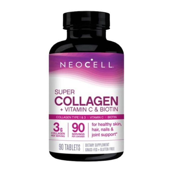 NeoCell Super Collagen + Vitamin C & Biotin 90 Tablets