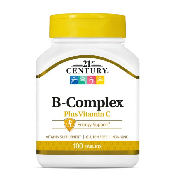 21st Century, B-Complex Plus Vitamin C, 100 Tablets