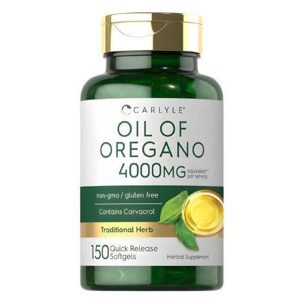 Carlyle Oil of Oregano (4,000 mg) – 150 softgels